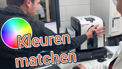 Video: Hoeveel verschillende kleuren we kunnen matchen? 40,000? 50,000?