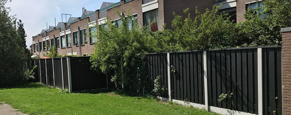 Schutting schilderen