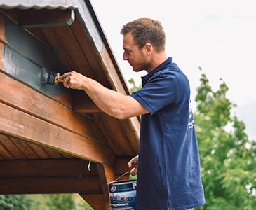 Tuinhuis met Woodcoat